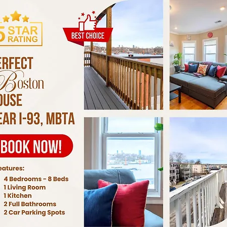 90 - 4Br Dorchester - Sleek Apt Near Marina Bay Boston Exterior photo